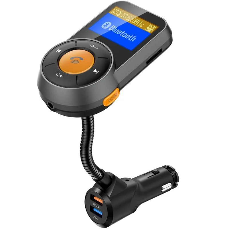 Bluetooth fm передатчик автоматическое сканирование беспроводной радиоадаптер с