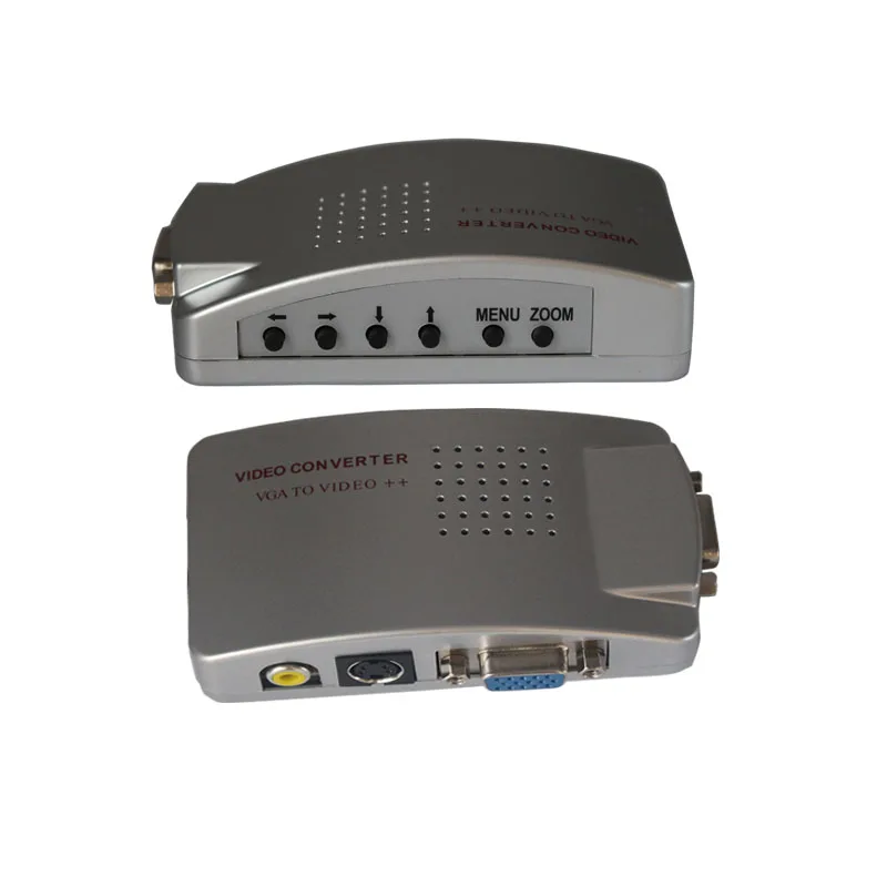 Преобразователь сигнала S video для ноутбука компьютера порта VGA AV RCA TV Monitor 60322|laptop