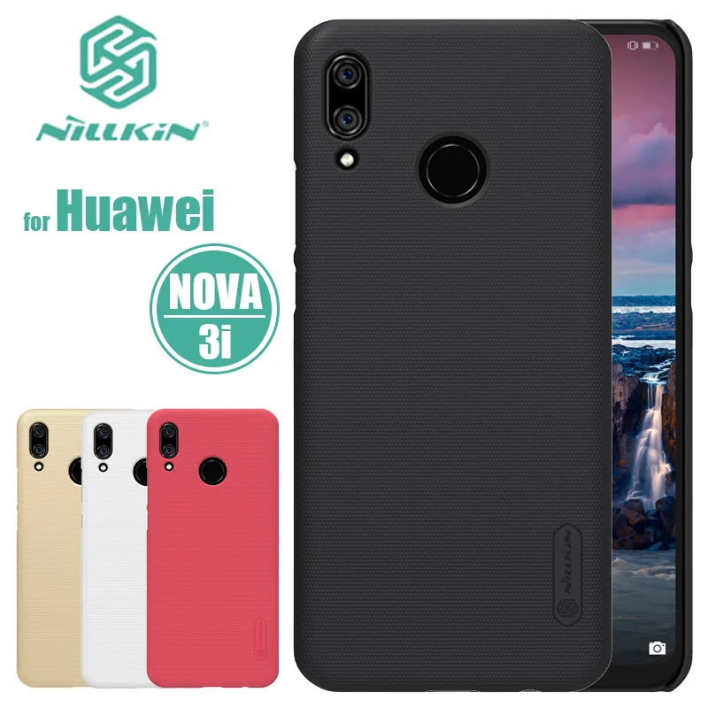 Чехол для Huawei Nova 3i Nillkin Супер Матовый экран простой чехол Nova3i Жесткий Nilkin