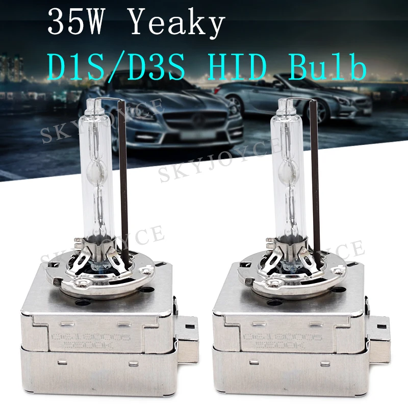 2020 35W Быстрый Яркий D1S D3S Yeaky HID светильник супер яркий 4500K 6500K 5500K hid головной