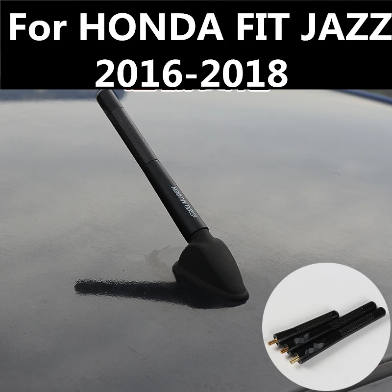 Для HONDA FIT JAZZ 2016 2018 алюминиевая Автомобильная крыша радио антенна Bee Sting винт AM FM