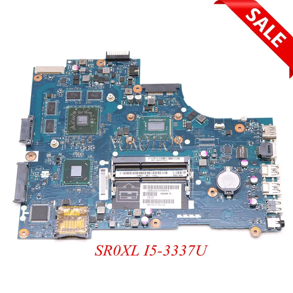 NOKOTION CN 0P14T7 P14T7 VAW01 LA 9101P для Dell Inspiron 3521 5521 материнская плата ноутбука SR0XL I5 3337U HD