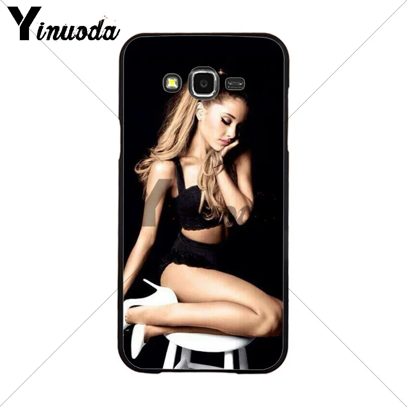 Роскошный Гибридный чехол для телефона Yinuoda Cat Ar Ariana Grande Samsung 2015J1 J5 J7 2016J1 J3 Note3 4 5 Coque