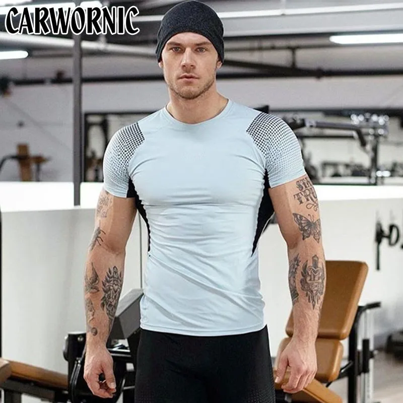 Мужская футболка с коротким рукавом Refire Gear быстросохнущая облегающая для