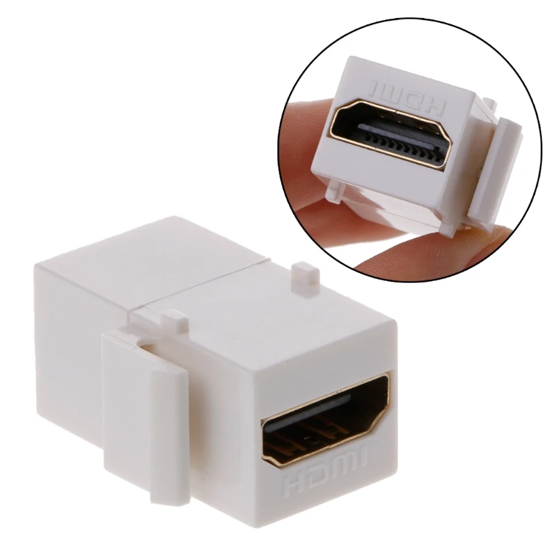 YAM 1 шт. разъем HDMI Keystone для соединения с разъемом Мама мама|Соединители| |