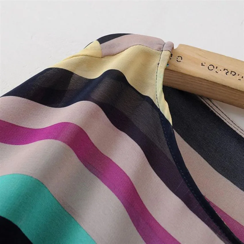 Летняя женская одежда 2017 модная шифоновая блузка Женская Повседневная Свободная