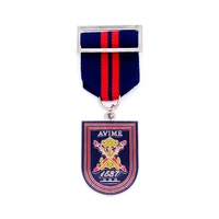 customized metal award souvenir honor police badge custom bottle opener