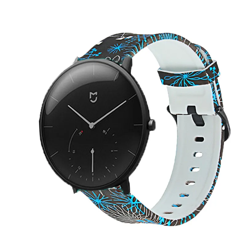 02 Новое поступление браслет для Xiaomi Mijia кварцевые часы ремешок часы с силиконовым ремешком наручные для Xiaomi Mijia кварцевые часы ремень - Цвет: 02