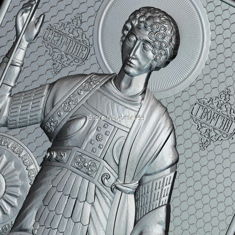 3d модель Sf_Dimitrie для станка с ЧПУ STL формат Religion рельефная 3 осевой фрезерный станок