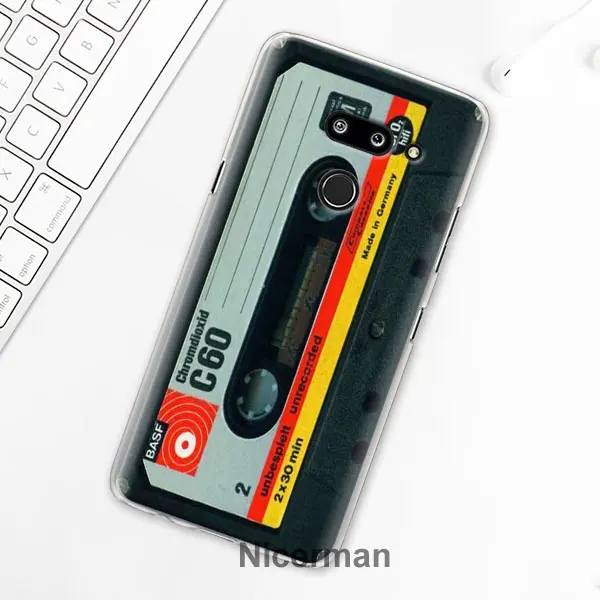 03 Чехол для телефона LG G6 G7 Plus G8 ThinQ V40 V50 ThinQ Жесткий Чехол для ПК Классическая старая кассета чехол Coque Capa - Цвет: 03