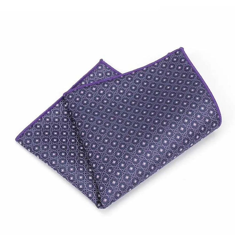 PP12 HUISHI Цветочный Карманный квадратный жаккардовый платок Hanky костюмы мужской, карманный, квадратный - Цвет: PP12