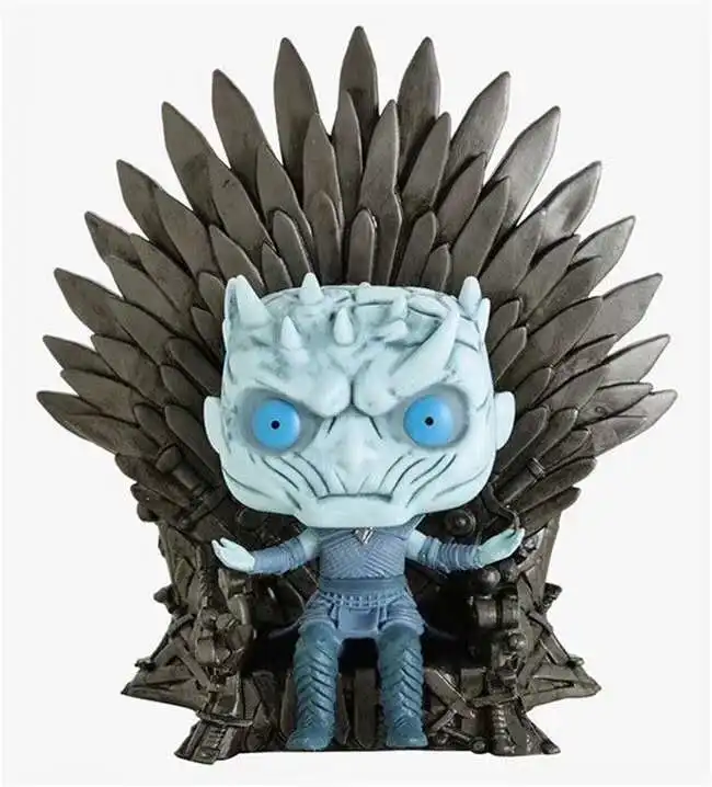 15cm Песнь Льда и Огня Игра престолов ночной король ледяной VISERION daeneris аттракционы Drogon Аниме ПВХ Фигурки игрушки аниме фигурки - Цвет: 15cm
