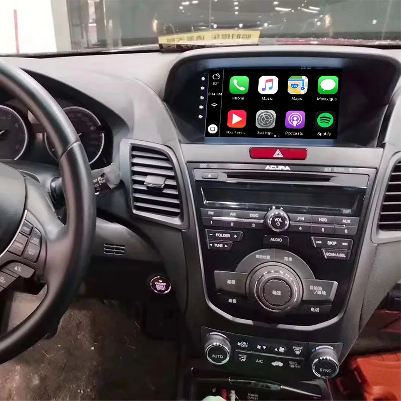 LiisLee автомобильный мультимидийный навигатор Hi-Fi аудио Радио стерео для Acura RDX 2 MK2 2012~ стиль навигация NAVI - Цвет: Add CarPlay