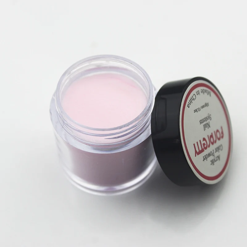 light pink Акриловая пудра, цветная пудра для дизайна ногтей, акриловая пудра, мономер, акриловая пудра, цветные ногти Akrilik color Akryl - Цвет: light pink