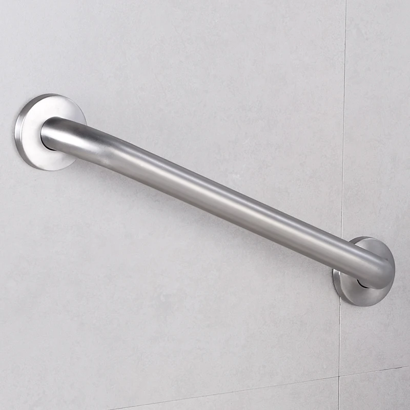 barrier free handrail stainless steel bathroom shower grab bars for elderly disabled bathtub safety handle wall mount towel rack free global shipping
