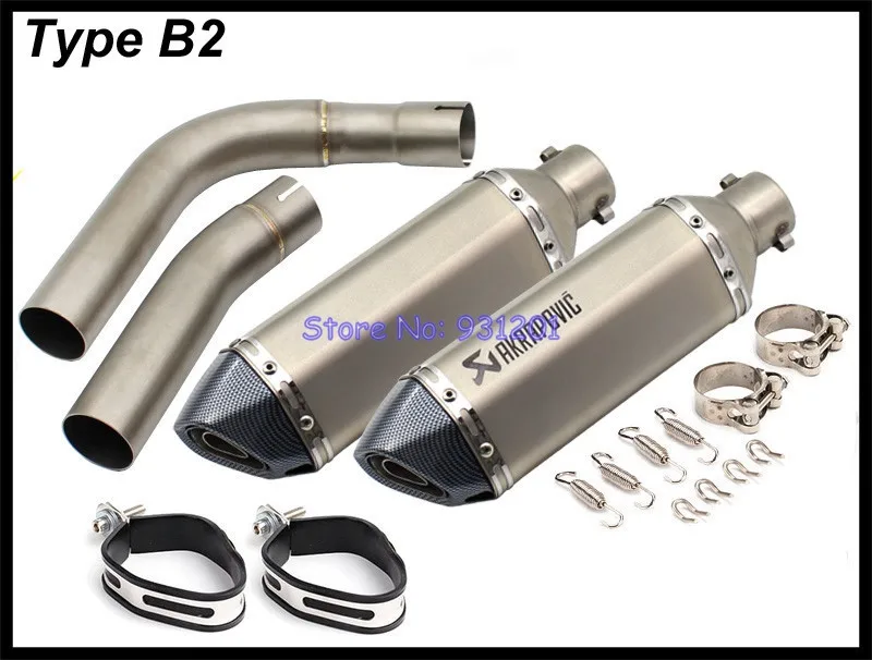 Выхлопная система R1 Akrapovic глушитель выхлопной трубы для мотоцикла средней длины
