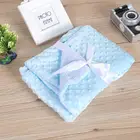 Мягкие теплые флисовые одеяла для новорожденных, детское постельное белье для новорожденных, детское банное полотенце