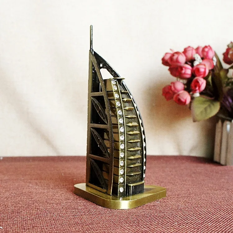 Burj Al Arabic Hotel металлическая модель для дома|souvenir| |
