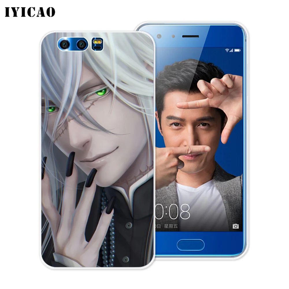 Мягкий силиконовый чехол IYICAO для Huawei Y9 Y7 Y6 Prime 2018 Honor 8C 8X 8 9 10 Lite 7X 7C 6A 7A
