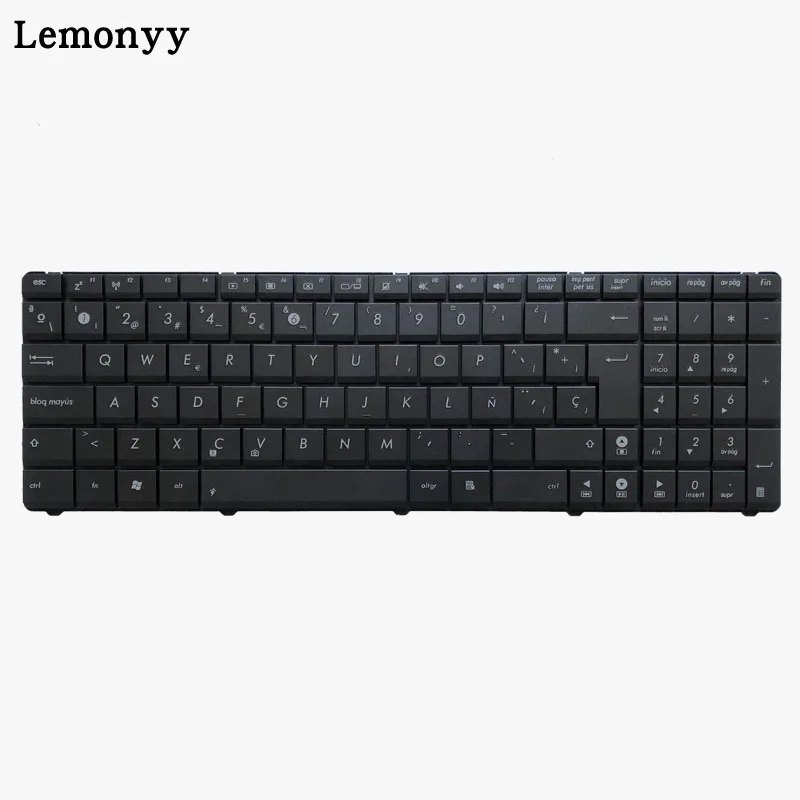 Испанская клавиатура для ноутбука Asus N50 N53S N53SV K52F K53S K53SV K72F K52 A53 A52 U50 G51 N51 N52 N53 G73 черный SP Клавиатура ноутбука