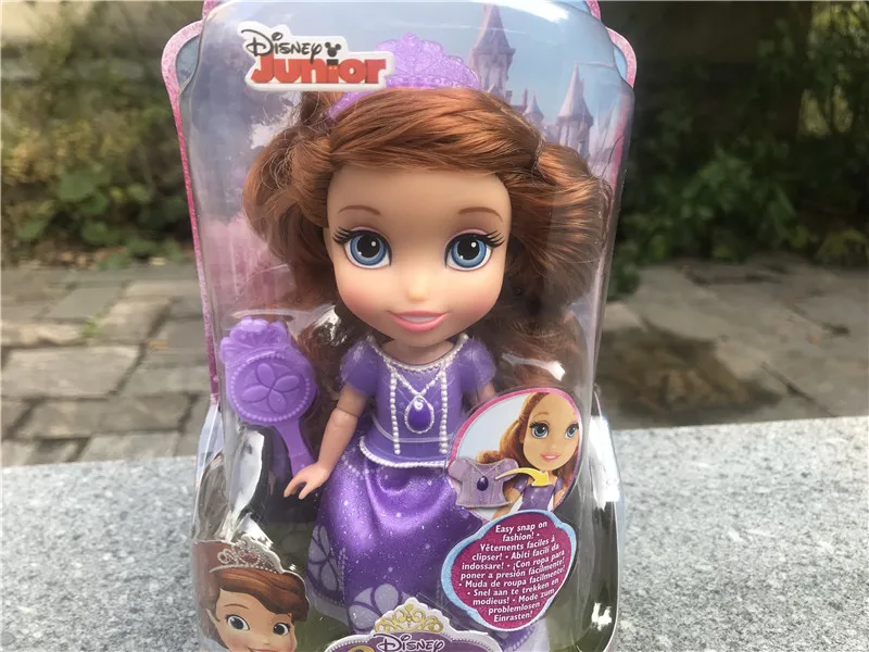 Disney Princess Junior Sofia " /15 см фиолетовый цвет игрушка кукла Фигурка девушка подарок от Jakks тихий