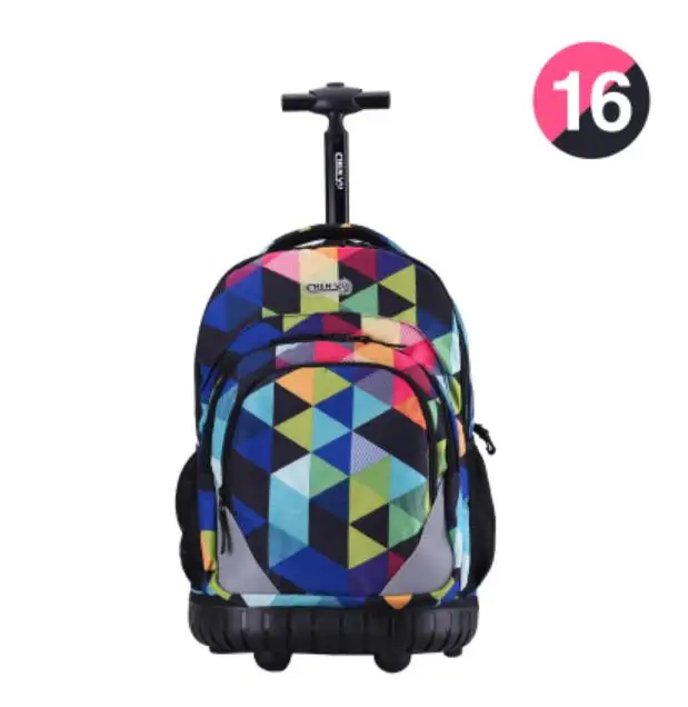 16 inch Travel tale 1" 18" дюймов сумки на колёсиках рюкзак сумка салон троллейбуса чемодан для путешествий рюкзак с колесом - Цвет: 16 inch