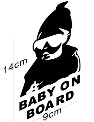 Светоотражающая наклейка на автомобиль после Предупреждение наклейки для Buick regal