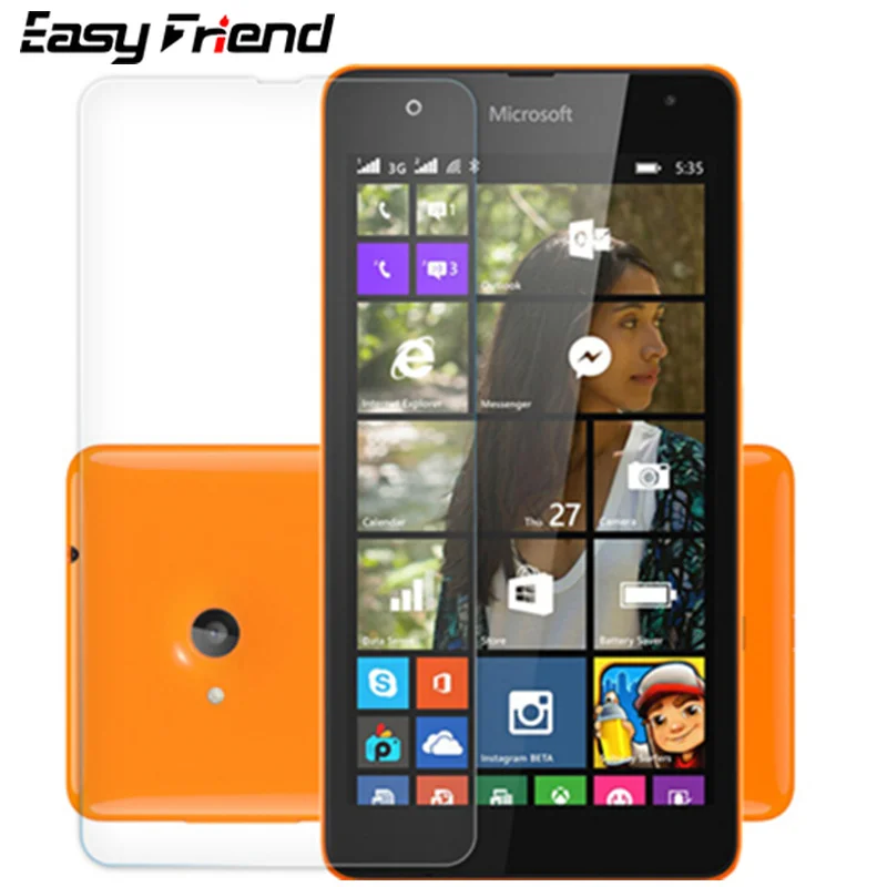

Для Nokia Microsoft Lumia 535 N535 защита для экрана 9H усиленная защитная пленка Премиум Закаленное стекло