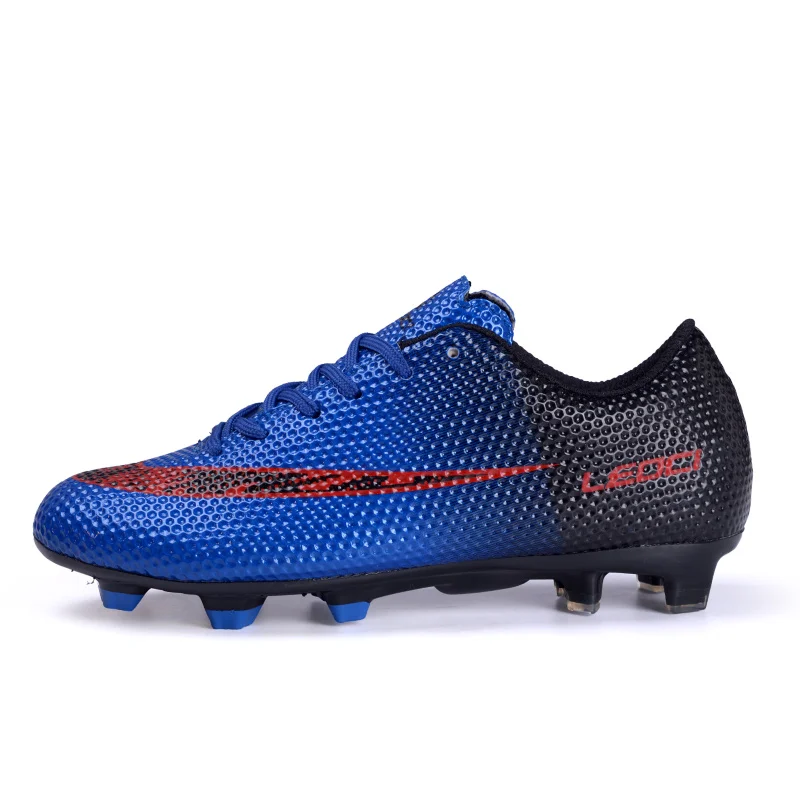 LEOCI Men Women Kids Training Shoes FG Soccer Boots Firm Ground Football Chaussure De Size 33-44 | Спорт и развлечения
