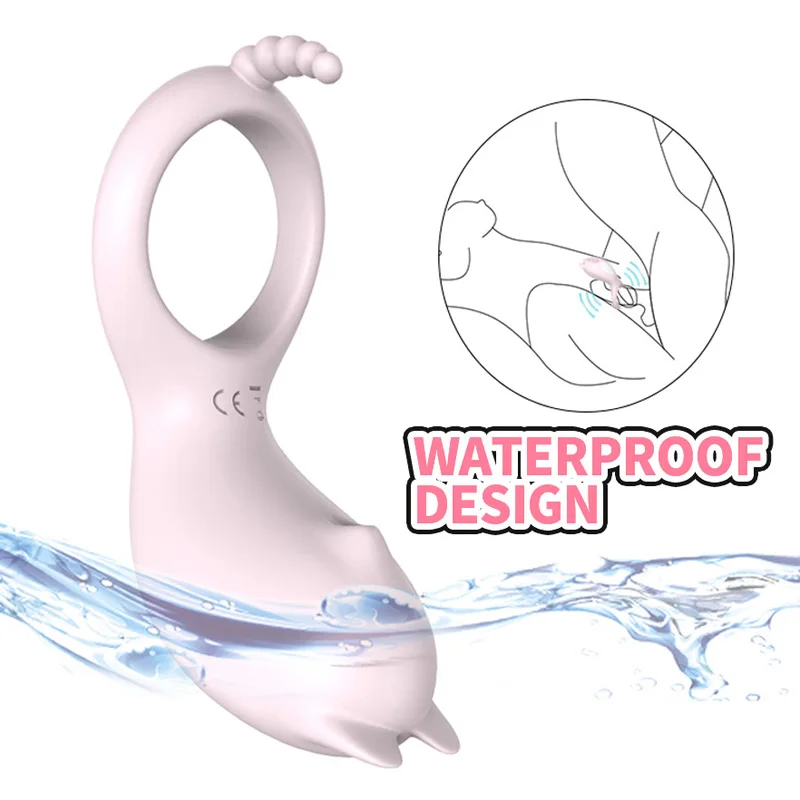 Эректильный массажер с USB зарядкой и задержкой Стимулятор клитора точки G