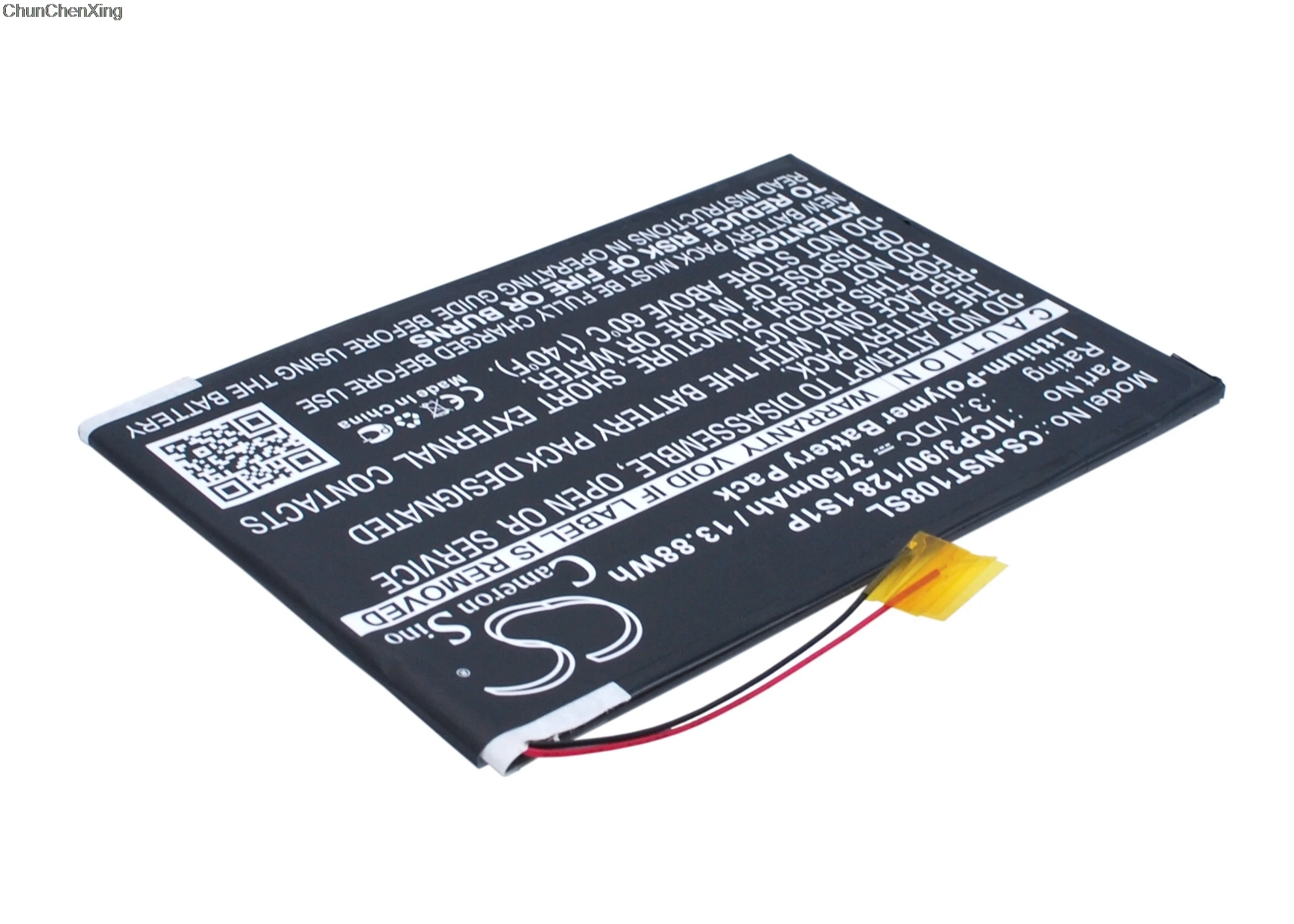 Аккумулятор Cameron Sino 3750mAh 1ICP3/90/128 1S1P для Nuvision 10 1 &quot TM1088C|Аккумуляторы мобильных