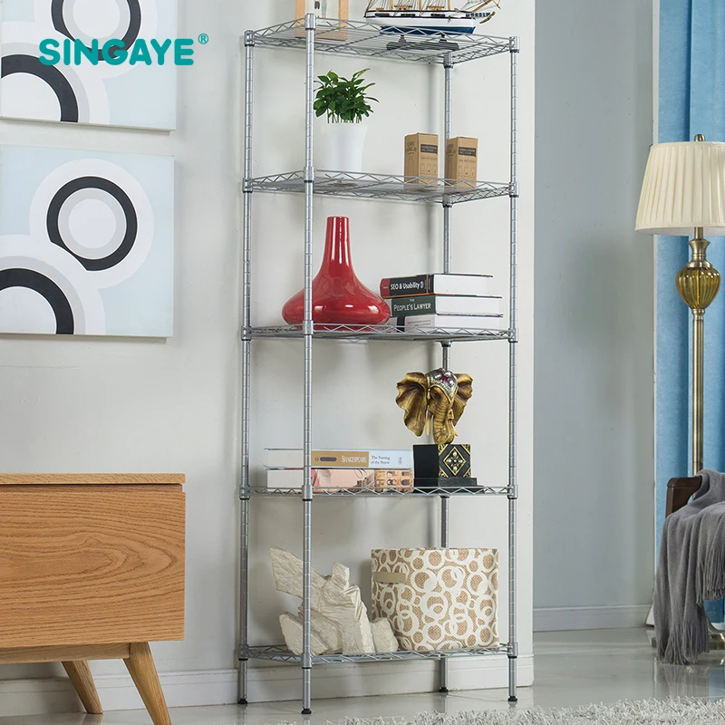 SINGAYE DIY пятислойный многоцелевой стеллаж для хранения полка косметический