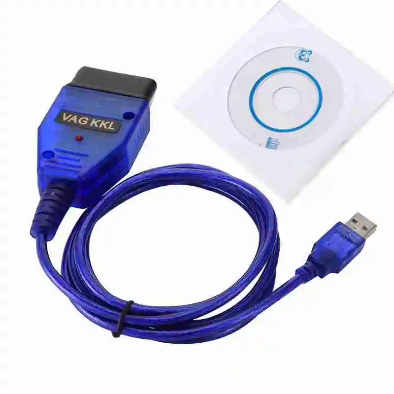 VAG-COM 409,1 Vag Com L USB+ Fiat Ecu Интерфейс автомобиля Ecu инструмент сканирования FT232RL чип USB кабель OBD2 OBDII диагностический сканер