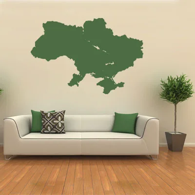 Украина карта Глобус земля страна стены виниловая наклейка на заказ украшение