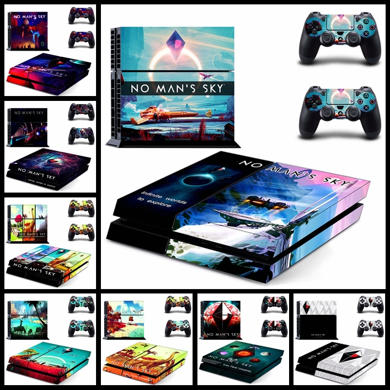 Винил no man's Sky игры Обложка для наклейка PS4 Стикеры Игровые приставки 4 и 2