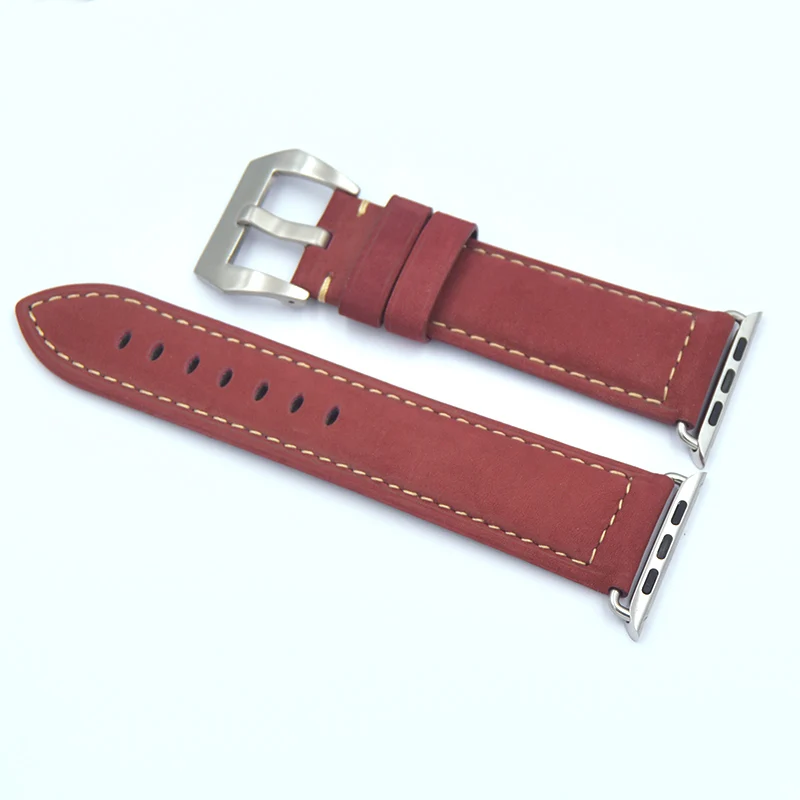 

Watchband High quality leather Retro Style Leather band Replacement Strap for Apple Watch series1 and series 2 3 Band 38mm/42MM
