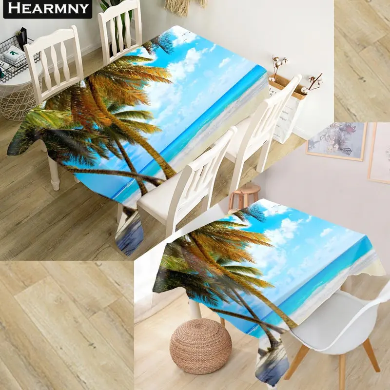 Скатерть HEARMNY с ладонями 3D ткань Оксфорд квадратная/прямоугольная