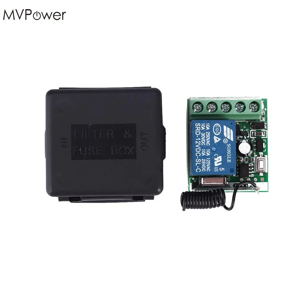 MVpower DC12V 10A 315 МГц Беспроводной РЧ пульт дистанционного управления Управление
