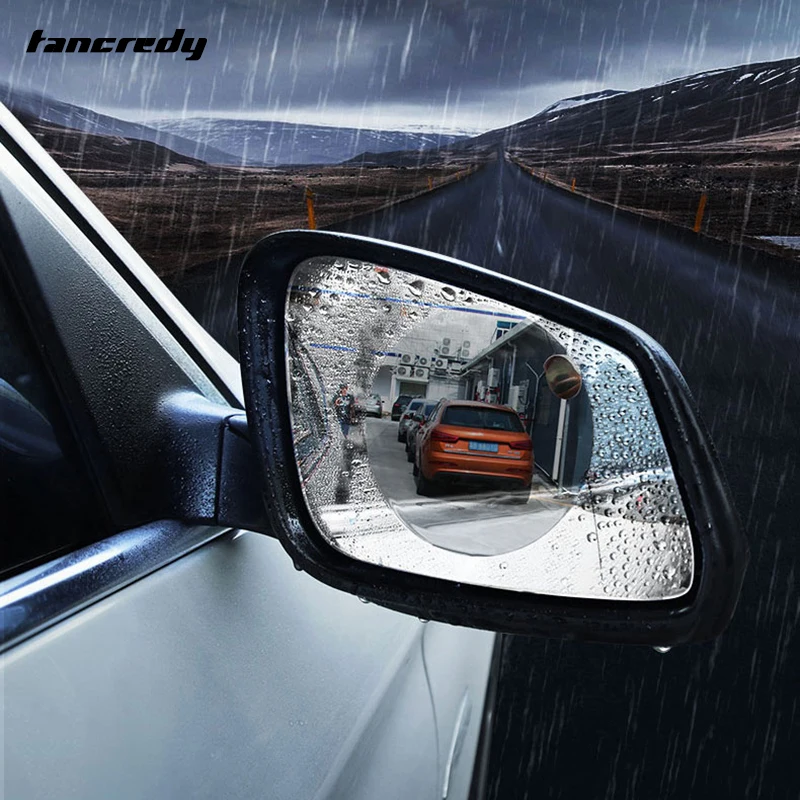 2 шт. непромокаемая пленка на зеркало заднего вида автомобиля наклейки привод