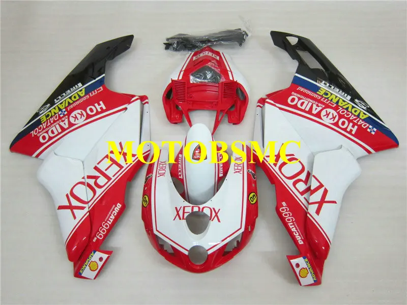 Набор обтекателей для литья под давлением DUCATI 749 999 05 06 ducati 2005 2006 ABS горячие красные