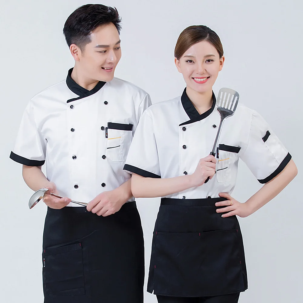 Куртка шеф повара IF new Cooks унисекс для кухни ресторана униформы дышащая