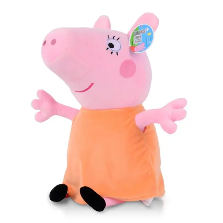 19 см оригинальный бренд Peppa Свинья Мягкие плюшевые игрушки Пеппа Джордж Семья