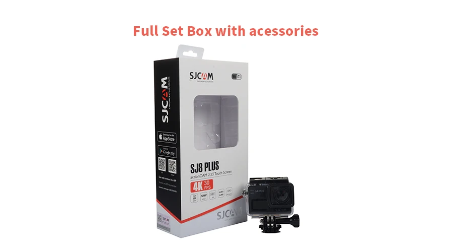 Оригинальный SJCAM SJ8 Plus 2 33 &quotIPS сенсорный экран 4K 30fps WIFI экшн-камера Поддержка