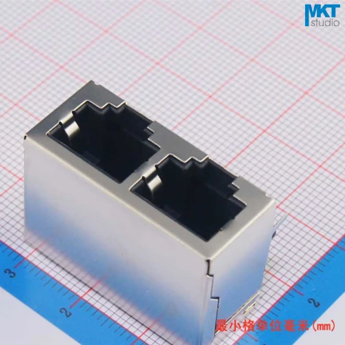 10 шт. образец 1x2 59 серия гнездо RJ45 Ethernet сеть LAN разъема ПП разъем|jack connector|jack jackjack rj45