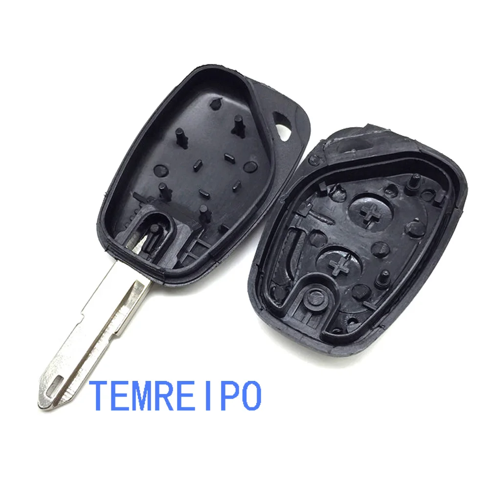 Заготовки для автомобильного ключа 20 шт./лот Renault 2 кнопки корпус дистанционного