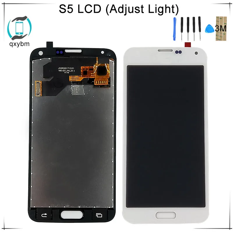 Можно настроить Brightneed TFT LCD 5 1 &quotдля Samsung Galaxy S5 G900F G900 Дисплей ЖК-экран сенсорный