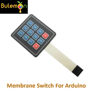 Матричная клавиатура 3*4, мембранный переключатель, увеличенная внешняя клавиатура для Arduino
