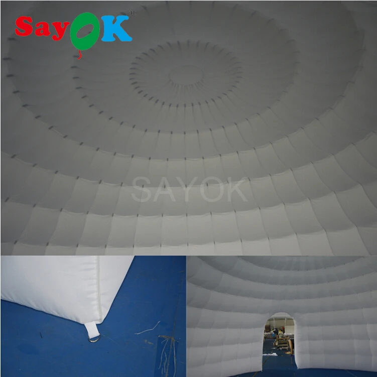 8 м большой надувной купол палатки Надувные Igloo палатки надувные вечерние палатки надувные события Свадебные Палатки