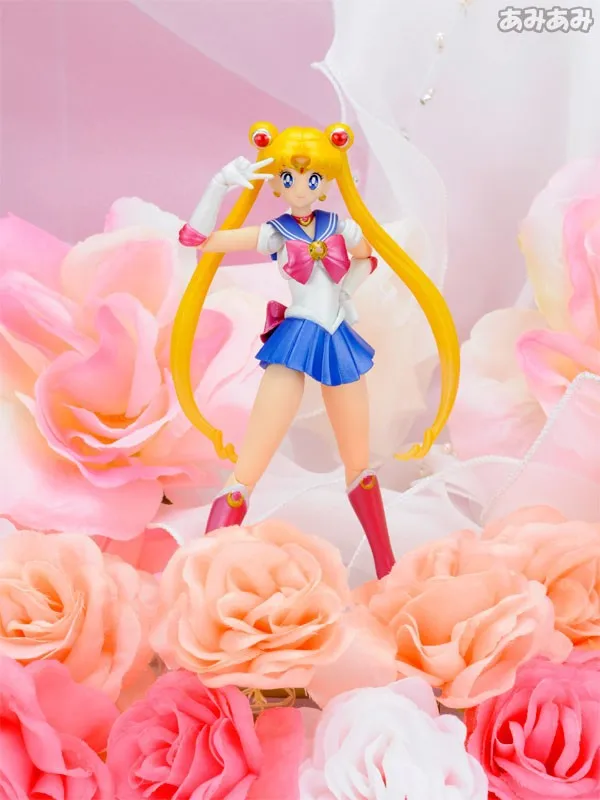 PrettyAngel-Подлинная Bandai S. H. Figuarts Pretty Guardian Сейлор Мун 20th ПВХ Сейлор Мун фигурка