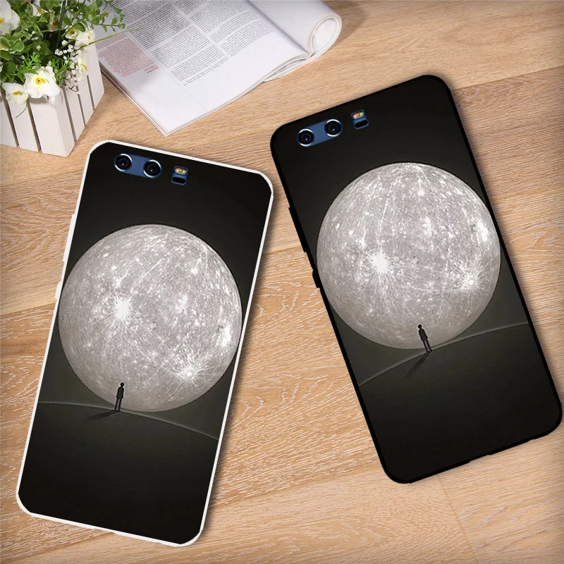 Мягкие TPU для huawei P10 полный защитный прозрачный мягкий силикон чехол телефона 5 1